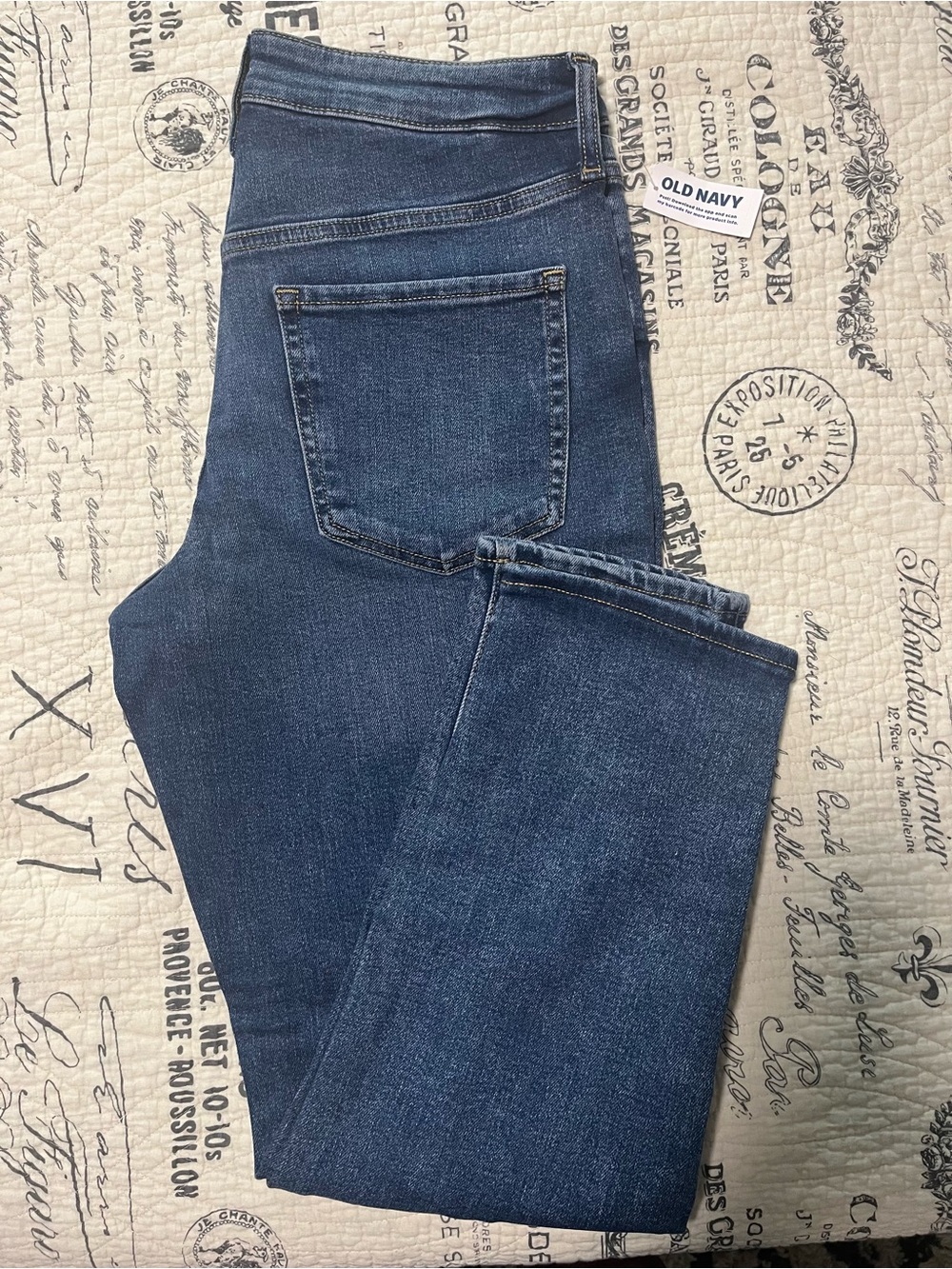 Old Navy Medium Blue O.G. Straight Jeans